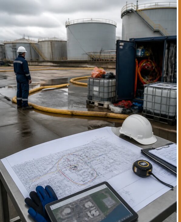 Разработка плана ликвидации разливов нефти в Салехарде
